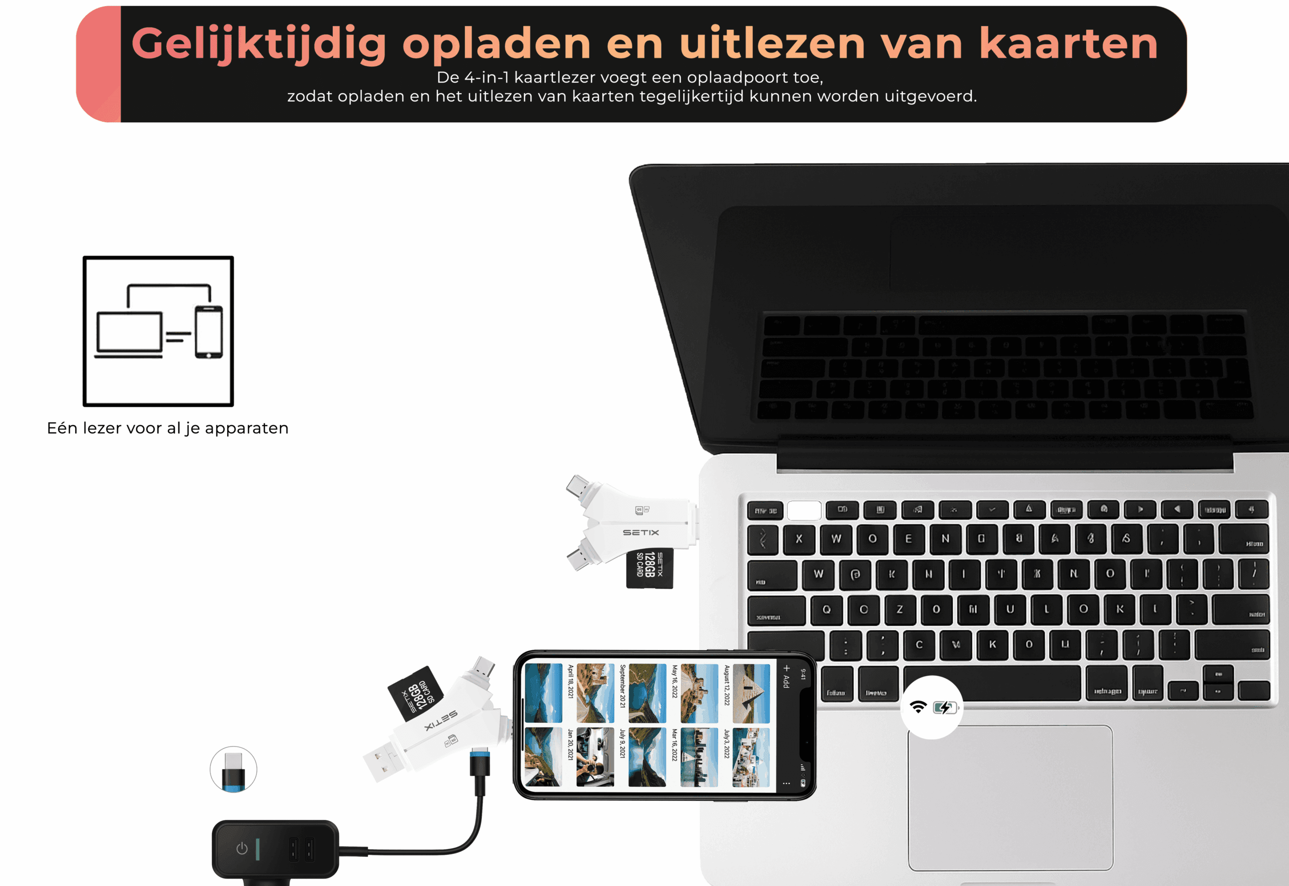 SD Card reader - Afbeelding 3